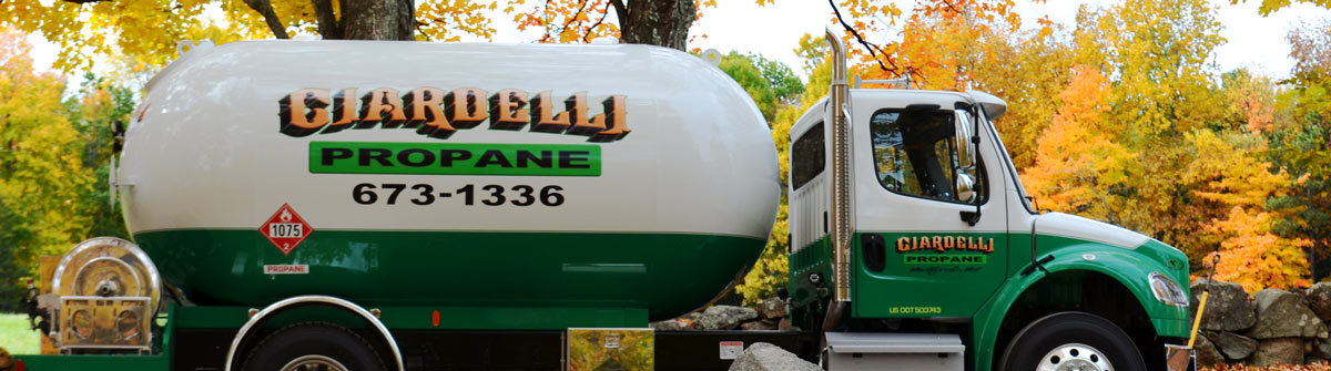 Ciardelli Fuel propane delivery truck