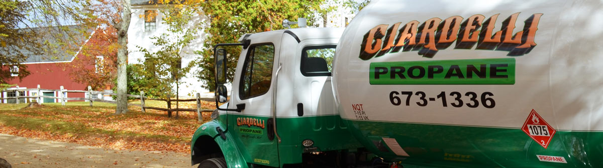 Ciardelli Fuel propane delivery truck