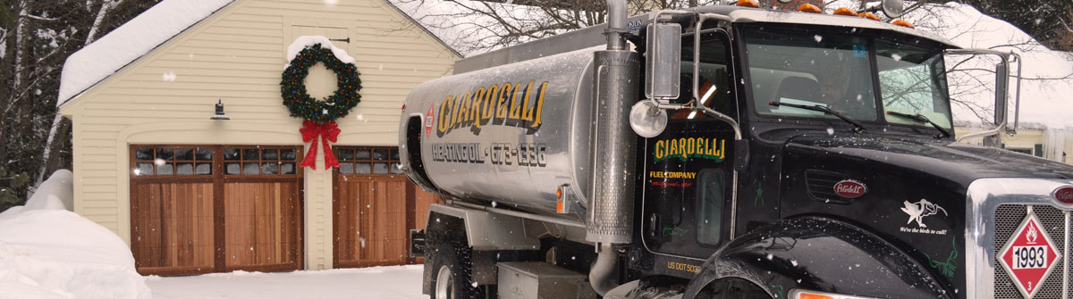 Ciardelli Fuel propane delivery truck