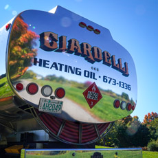 Ciardelli Fuel Company's heating oil delivery truck
