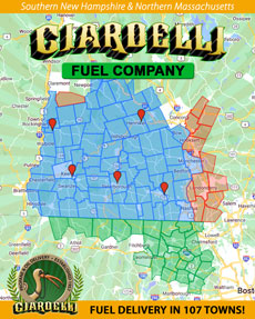 Ciardelli Fuel Company's delivery area has grown to 107 towns