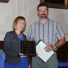 David Knowles was awarded the prestigious Master Truck Driver Certification from New Hampshire Governor Maggie Hassan
